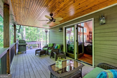 Discover Your Dream Mountain Retreat: Exquisite Home in on Waterfall Country Club in Georgia - for sale on GolfHomes.com, golf home, golf lot