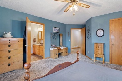 This custom-built, 5 BD/3 BA brick rambler is a rare find on Spring Valley Golf Course in Wisconsin - for sale on GolfHomes.com, golf home, golf lot