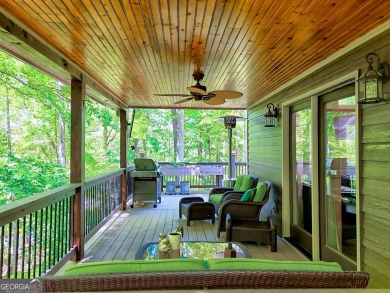 Discover Your Dream Mountain Retreat: Exquisite Home in on Waterfall Country Club in Georgia - for sale on GolfHomes.com, golf home, golf lot