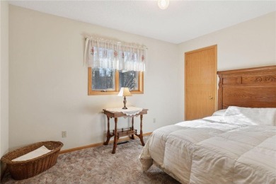 This custom-built, 5 BD/3 BA brick rambler is a rare find on Spring Valley Golf Course in Wisconsin - for sale on GolfHomes.com, golf home, golf lot