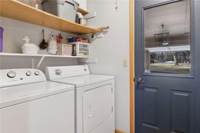 This custom-built, 5 BD/3 BA brick rambler is a rare find on Spring Valley Golf Course in Wisconsin - for sale on GolfHomes.com, golf home, golf lot