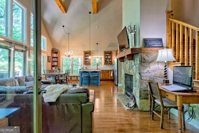 Discover Your Dream Mountain Retreat: Exquisite Home in on Waterfall Country Club in Georgia - for sale on GolfHomes.com, golf home, golf lot