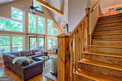 Discover Your Dream Mountain Retreat: Exquisite Home in on Waterfall Country Club in Georgia - for sale on GolfHomes.com, golf home, golf lot