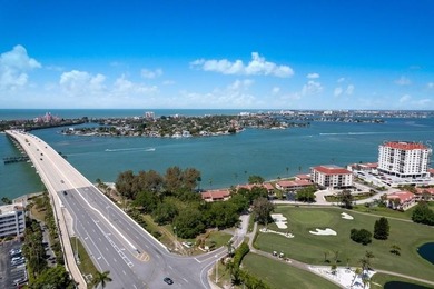 BREATHTAKING, PANORAMIC VIEWS OF the Boca Ciega Bay, Isla Del on Isla Del Sol Yacht and Country Club in Florida - for sale on GolfHomes.com, golf home, golf lot