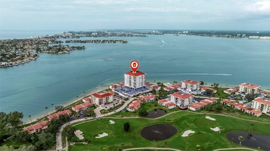 BREATHTAKING, PANORAMIC VIEWS OF the Boca Ciega Bay, Isla Del on Isla Del Sol Yacht and Country Club in Florida - for sale on GolfHomes.com, golf home, golf lot