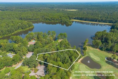 1.3+ acre Waterfront AND Golf Course view lot in Country Club on Hattiesburg Country Club in Mississippi - for sale on GolfHomes.com, golf home, golf lot