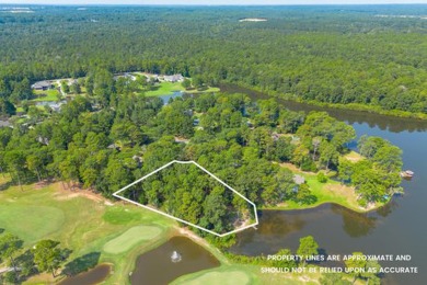 1.3+ acre Waterfront AND Golf Course view lot in Country Club on Hattiesburg Country Club in Mississippi - for sale on GolfHomes.com, golf home, golf lot