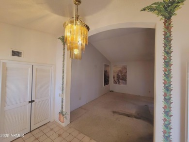 Expanded San Simeon Golf Course view home w/ guest quarters w/ on Grandview Golf Course in Arizona - for sale on GolfHomes.com, golf home, golf lot