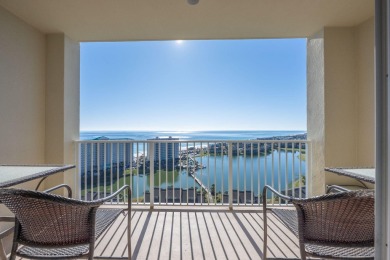 Views for days!! The unit features spectacular views of the Gulf on Seascape Golf Course in Florida - for sale on GolfHomes.com, golf home, golf lot