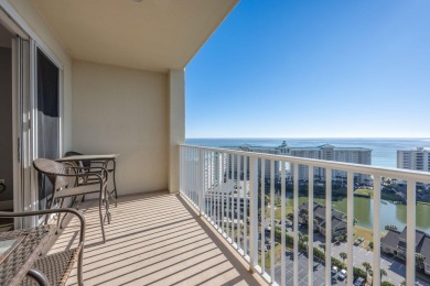 Views for days!! The unit features spectacular views of the Gulf on Seascape Golf Course in Florida - for sale on GolfHomes.com, golf home, golf lot