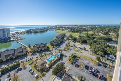 Views for days!! The unit features spectacular views of the Gulf on Seascape Golf Course in Florida - for sale on GolfHomes.com, golf home, golf lot