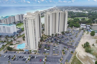 Views for days!! The unit features spectacular views of the Gulf on Seascape Golf Course in Florida - for sale on GolfHomes.com, golf home, golf lot