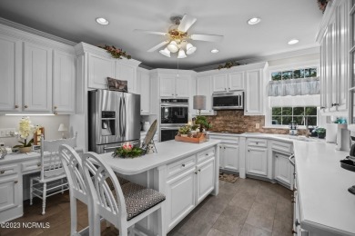 Stunning brick home located in the heart of highly sought after on Cypress Landing Golf Club in North Carolina - for sale on GolfHomes.com, golf home, golf lot