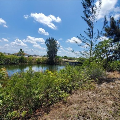 VACANT WATERFRONT CORNER LOT.  Buy and Build or Hold for on Burnt Store Golf Club in Florida - for sale on GolfHomes.com, golf home, golf lot