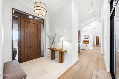 Framed by sweeping views of Pinnacle Peak and city lights, this on Desert Mountain Golf Club - Renegade Course in Arizona - for sale on GolfHomes.com, golf home, golf lot