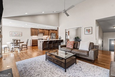 Welcome to your private lakefront retreat-where luxury and on Fairfield Plantation Golf and Country Club in Georgia - for sale on GolfHomes.com, golf home, golf lot