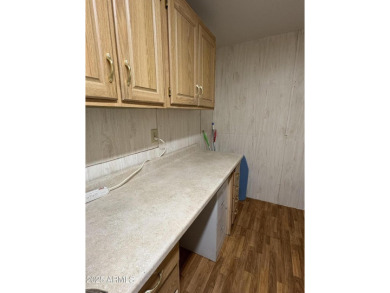 Beautifully updated 1994 park model in Carriage Manor, a premier on Fountain of the Sun Country Club in Arizona - for sale on GolfHomes.com, golf home, golf lot