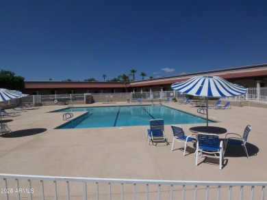Beautifully updated 1994 park model in Carriage Manor, a premier on Fountain of the Sun Country Club in Arizona - for sale on GolfHomes.com, golf home, golf lot