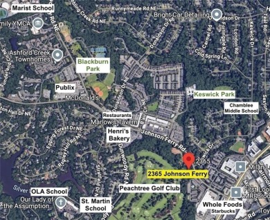 Incredible opportunity to build in one of Chamblee's most on Peachtree Golf Club in Georgia - for sale on GolfHomes.com, golf home, golf lot