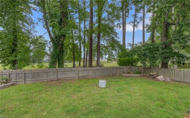 WELL MAINTAINED 4 BR 2.5 BA HOME SITUATED ON THE 12TH HOLE on Honey Bee Golf Club in Virginia - for sale on GolfHomes.com, golf home, golf lot