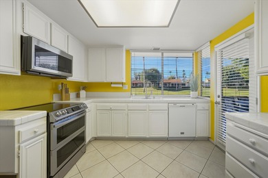 3-Bedroom End Unit with Unmatched Mountain Views! Discover the on Rancho Las Palmas Country Club in California - for sale on GolfHomes.com, golf home, golf lot