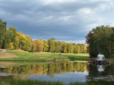 Elegant two-story home perfectly positioned on the #4 hole of on Glade Springs Resort Golf Course in West Virginia - for sale on GolfHomes.com, golf home, golf lot