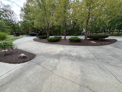 Elegant two-story home perfectly positioned on the #4 hole of on Glade Springs Resort Golf Course in West Virginia - for sale on GolfHomes.com, golf home, golf lot
