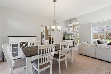 Step into this stunning 4-bedroom brick colonial located in the on Oakhurst Golf and Country Club in Michigan - for sale on GolfHomes.com, golf home, golf lot