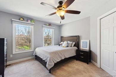 Step into this stunning 4-bedroom brick colonial located in the on Oakhurst Golf and Country Club in Michigan - for sale on GolfHomes.com, golf home, golf lot