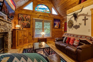 Stunning ''Lakota Wolf'' Cabin Retreat in Sevierville, TN - on Sevierville Golf Club in Tennessee - for sale on GolfHomes.com, golf home, golf lot