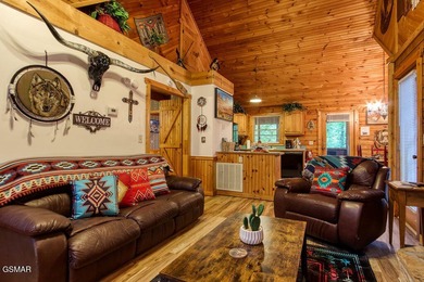 Stunning ''Lakota Wolf'' Cabin Retreat in Sevierville, TN - on Sevierville Golf Club in Tennessee - for sale on GolfHomes.com, golf home, golf lot