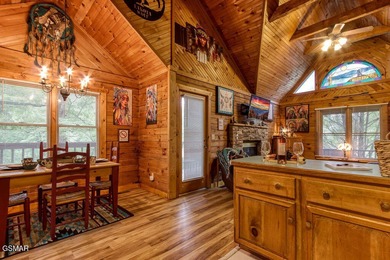 Stunning ''Lakota Wolf'' Cabin Retreat in Sevierville, TN - on Sevierville Golf Club in Tennessee - for sale on GolfHomes.com, golf home, golf lot