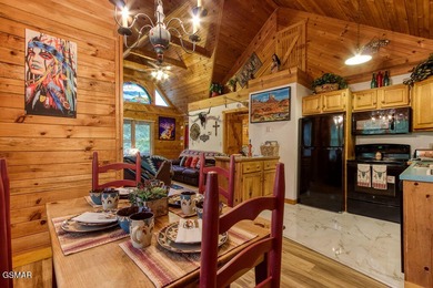 Stunning ''Lakota Wolf'' Cabin Retreat in Sevierville, TN - on Sevierville Golf Club in Tennessee - for sale on GolfHomes.com, golf home, golf lot