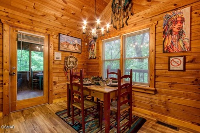 Stunning ''Lakota Wolf'' Cabin Retreat in Sevierville, TN - on Sevierville Golf Club in Tennessee - for sale on GolfHomes.com, golf home, golf lot