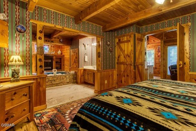 Stunning ''Lakota Wolf'' Cabin Retreat in Sevierville, TN - on Sevierville Golf Club in Tennessee - for sale on GolfHomes.com, golf home, golf lot