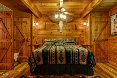 Stunning ''Lakota Wolf'' Cabin Retreat in Sevierville, TN - on Sevierville Golf Club in Tennessee - for sale on GolfHomes.com, golf home, golf lot