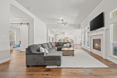 Stunning curb appeal. Immaculate, well-maintained 4-bedroom on Waxahachie Country Club in Texas - for sale on GolfHomes.com, golf home, golf lot