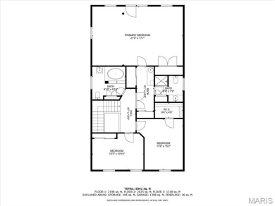 5 bedrooms, 4 bathrooms, 3 fireplaces, 2 stories,1 finished on Birch Creek Golf Club in Missouri - for sale on GolfHomes.com, golf home, golf lot