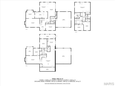 5 bedrooms, 4 bathrooms, 3 fireplaces, 2 stories,1 finished on Birch Creek Golf Club in Missouri - for sale on GolfHomes.com, golf home, golf lot