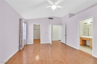 Located in the luxurious landscaped, guard gated community of on Los Prados Golf Course in Nevada - for sale on GolfHomes.com, golf home, golf lot