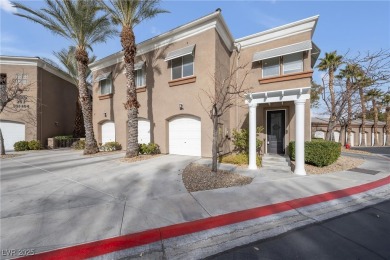 Discover luxury living in this stunning two-story corner unit on TPC at Summerlin in Nevada - for sale on GolfHomes.com, golf home, golf lot