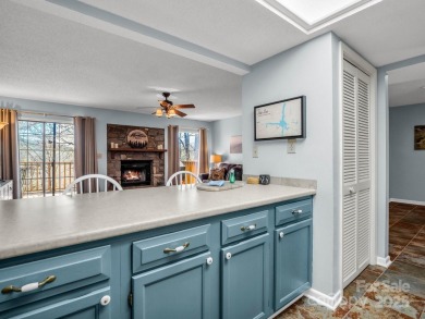 Stunning 2 bedroom/2 bathroom condo overlooking the golf course! on Rumbling Bald Resort on Lake Lure in North Carolina - for sale on GolfHomes.com, golf home, golf lot