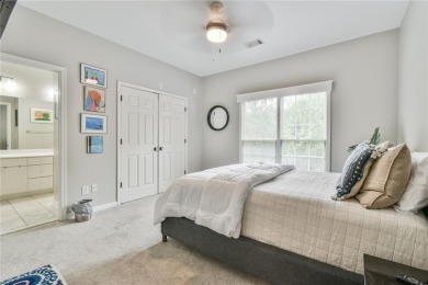 Welcome to this beautifully updated ranch-style home on finished on Hamilton Mill Golf Club in Georgia - for sale on GolfHomes.com, golf home, golf lot
