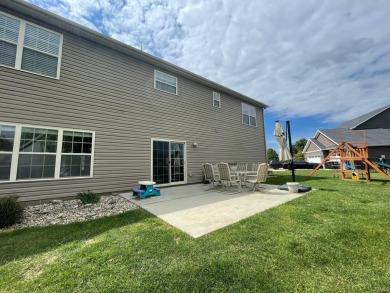 This stunning home is situated at the end of a peaceful on Coyote Crossing Golf Course in Indiana - for sale on GolfHomes.com, golf home, golf lot
