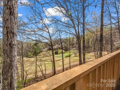 Stunning 2 bedroom/2 bathroom condo overlooking the golf course! on Rumbling Bald Resort on Lake Lure in North Carolina - for sale on GolfHomes.com, golf home, golf lot
