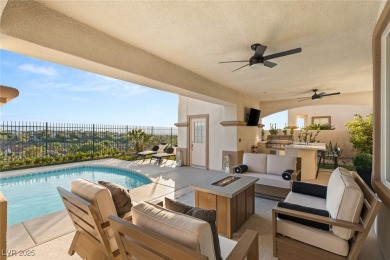 Perched in guard-gated Renaissance at Seven Hills, this fully on Rio Secco Golf Club in Nevada - for sale on GolfHomes.com, golf home, golf lot