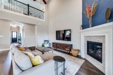 STUNNING Highland built home nestled in lakeside & golf resort on The Tribute At the Colony in Texas - for sale on GolfHomes.com, golf home, golf lot