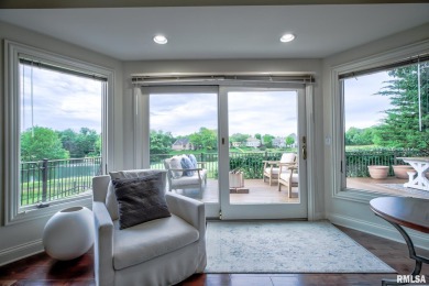 This custom built all brick home situated on the signature fifth on WeaverRidge Golf Club in Illinois - for sale on GolfHomes.com, golf home, golf lot
