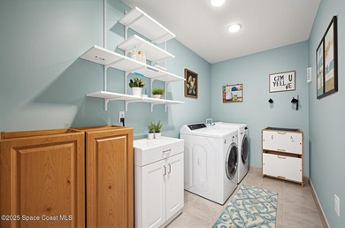 FORE! Just park your golf cart in your garage. Home handy to on Suntree Country Club in Florida - for sale on GolfHomes.com, golf home, golf lot