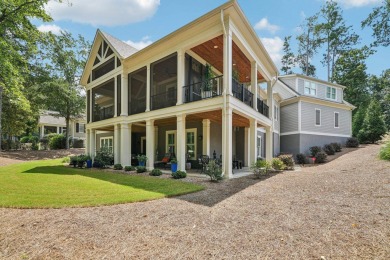 Welcome to this stunning 5,195 sq ft, 5-bedroom, 4.5-bath home on Reynolds Lake Oconee - The Landing in Georgia - for sale on GolfHomes.com, golf home, golf lot